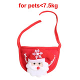 Christmas Pet Hat & Bandana Set – Santa/Elk Holiday Dress-Up for Dogs & Cats
