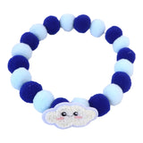 Christmas Plush Ball Pet Collar – Festive Elastic Headpiece for Cats & Dogs