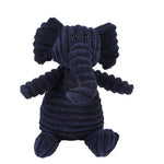 Plush Dog Molar Toy – Corduroy Monkey & Pig with Sound for Teeth Cleaning, Chewing & Play | Durable Toy for Large Dogs