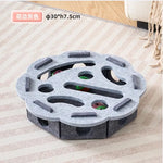 Sisal Cat Scratching Post – Indoor Cat Furniture & Kitten Play Toy | Interactive Scratcher for Exercise & Entertainment