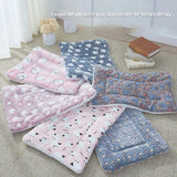 Flannel Pet Sleeping Mat – Dog Cat Bed