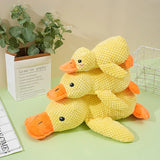 Plush Duck Dog Toy – Bite-Resistant, Sound & Teeth-Grinding Comfort Toy for Small & Large Dogs