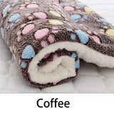 Flannel Pet Sleeping Mat – Dog Cat Bed