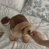 Warm Knitted Head Cover for Small Pets