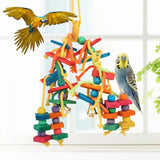 Wooden Bird Toys for Cage - Training Bird Toys