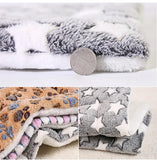 Flannel Pet Sleeping Mat – Dog Cat Bed