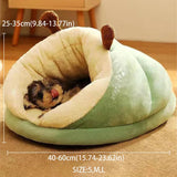 Slipper-Shaped Warm Dog Bed