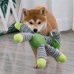 Indestructible Squeaky Dog Toy – Plush Animal Shape, Durable Chew for Large Dogs, Puppy Dental Training & Teeth Care