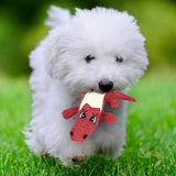 Cartoon Alligator Plush Chew Toy – Interactive Dog Sound & Teeth Trainer