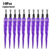 Cat Wand Toy Replacement Heads – Plush Worm Accessories for Funny Cat Stick | 5/6/10/11pcs Interactive Pet Toys