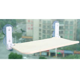 Foldable Cat Window Hammock – Plush Mesh Wall-Mounted Bed