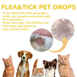 Cat Flea and Tick Treatment Drops