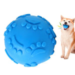 Durable Dog Chewing Squeak Toy Ball Outdoor Throwing Dog Recovery Training Pet Supplies