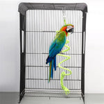 1PC Bird Toy Spiral Cotton Rope Chewing Bar Parrot for climbing and swinging