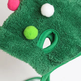 Christmas Dog Costume with Hat and Scarf