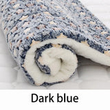 Flannel Pet Sleeping Mat – Dog Cat Bed