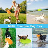 Silicone Dog Flying Disc – Interactive Training Toy