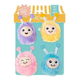 Mini Monster Pals Dog Toys - 4pk