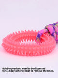 Spiked Ring Dog Toy – Interactive Training and Teeth Cleaning