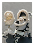 Stylish Lace Sunshade Mesh Cover For Pet Stroller