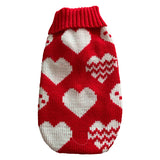 Warm Knitted Dog Sweater – Winter Coat for Small and Medium Pets