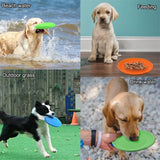 Silicone Dog Flying Disc – Interactive Training Toy