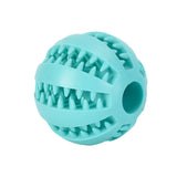 Interactive Chew & Treat Ball – Rubber & Silicone Pet Toy