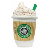Plush Coffee Cup Dog Toy – Squeaky Chew