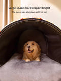 Oversized Winter Dog House – Warm Removable Kennel for Large Dogs