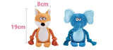 Small Stuffed Dog Chew Toy – Durable Plush, Bite-Resistant with Squeaker & Rattle for Puppies
