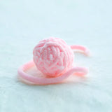 MADDEN Cat Toys Colorful Yarn Balls with Bell for Clawing