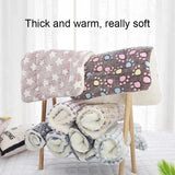 Flannel Pet Sleeping Mat – Dog Cat Bed