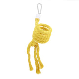 1PC Bird Toy Spiral Cotton Rope Chewing Bar Parrot for climbing and swinging