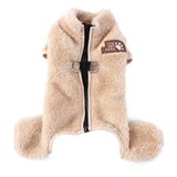 Soft Fleece Dog Clothes for the Winter