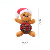 Cute Animal Rope Dog Toy – Plush Squeaky Interactive Chew