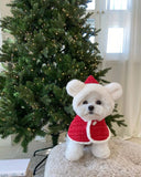 Christmas Pet Cloak with Hoodie