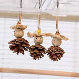 ‌Natural Pine Cone Bird Chewing Toy - Durable Climbing Gym for Lovebirds/Conures/Quaker Parrots ‌
