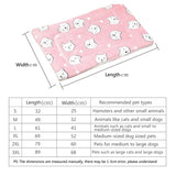 Thick Flannel Cat Sleeping Mat – Winter Blanket