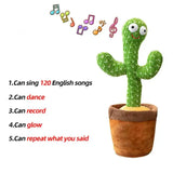 Dancing Cactus Talking and Singing Plush