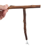 Wooden Bird Swing Toy – Parrot Perch Stand