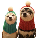 Cute Knitted Christmas Pet Beanie