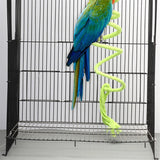 1PC Bird Toy Spiral Cotton Rope Chewing Bar Parrot for climbing and swinging
