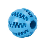 Interactive Chew & Treat Ball – Rubber & Silicone Pet Toy