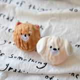 Squeaky Spiked Puppy Ball – Interactive Chew Toy for Small Dogs & Cats