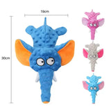 Plush Animal Dog Toy – Squeaky Bite Resistant Chew