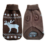 Warm Knitted Dog Sweater – Winter Coat for Small and Medium Pets