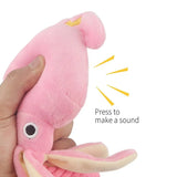 Squid Plush Rope Toy – Bite-Resistant Interactive Dog Toy