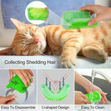 Cat Scratcher Massager – Grooming Brush and Hair Remover