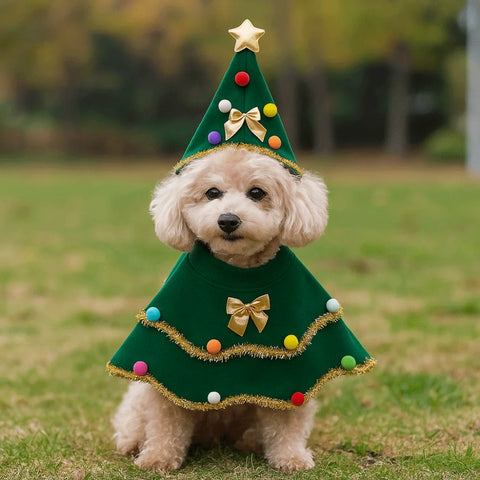 Christmas Tree Dog Costume