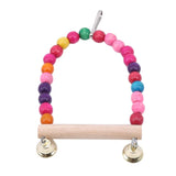 1PC Bird Toy Spiral Cotton Rope Chewing Bar Parrot for climbing and swinging